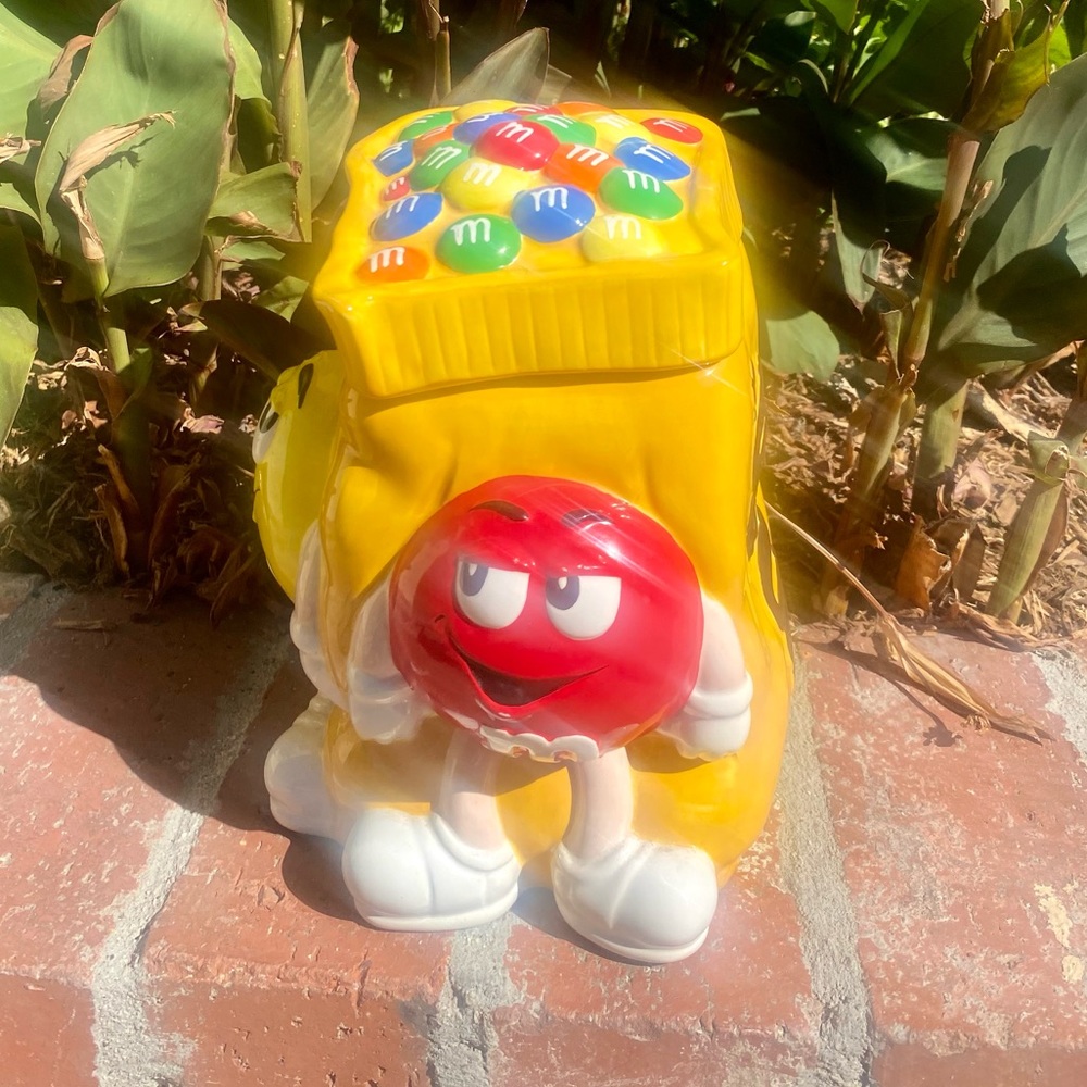 VTG 2002 M&M’s Candy Bag Cookie Jar